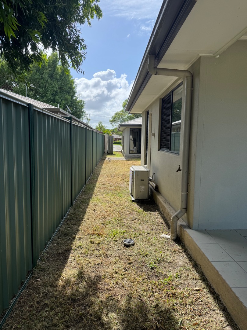 After: This was a particularly satisfying project. Leaving a tranquil space for the new owners. - before and after comparison