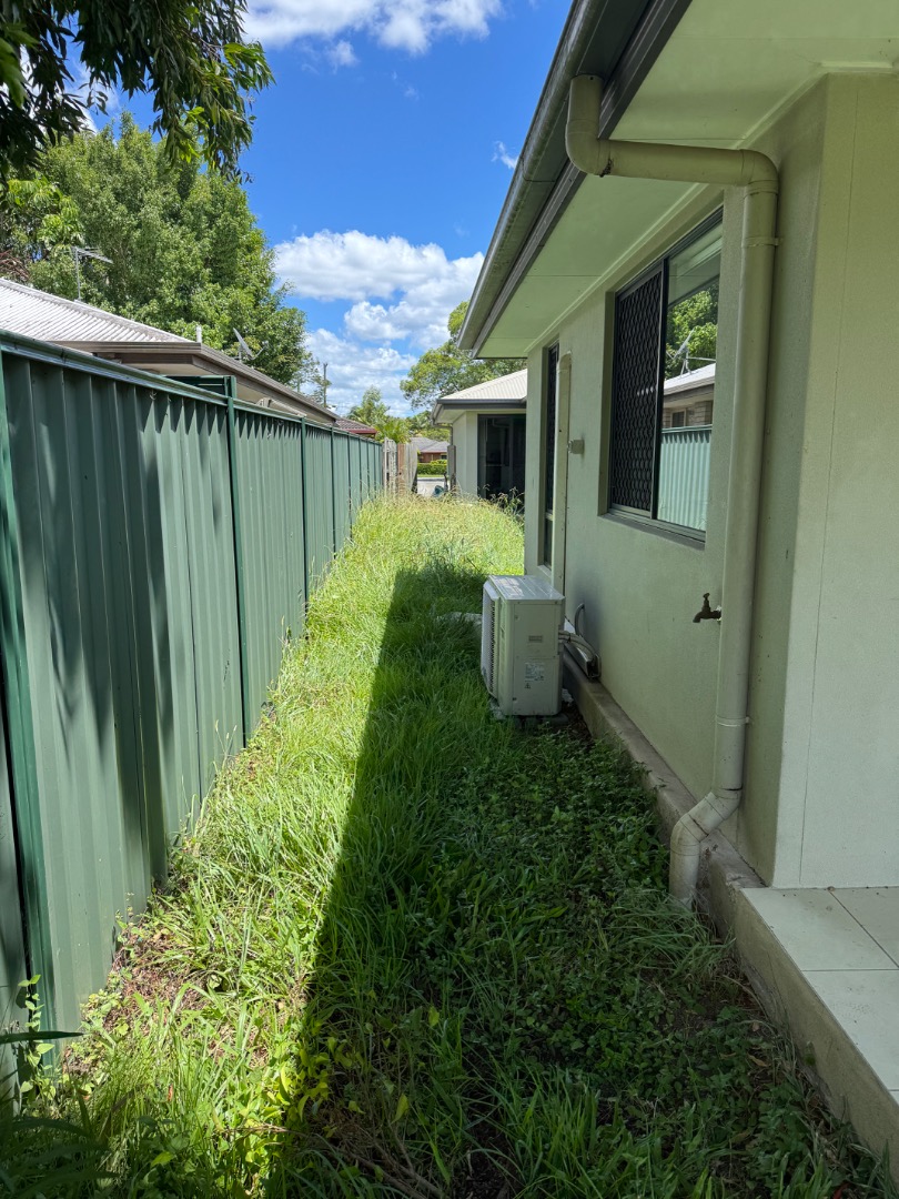 Before: This was a particularly satisfying project. Leaving a tranquil space for the new owners. - before and after comparison