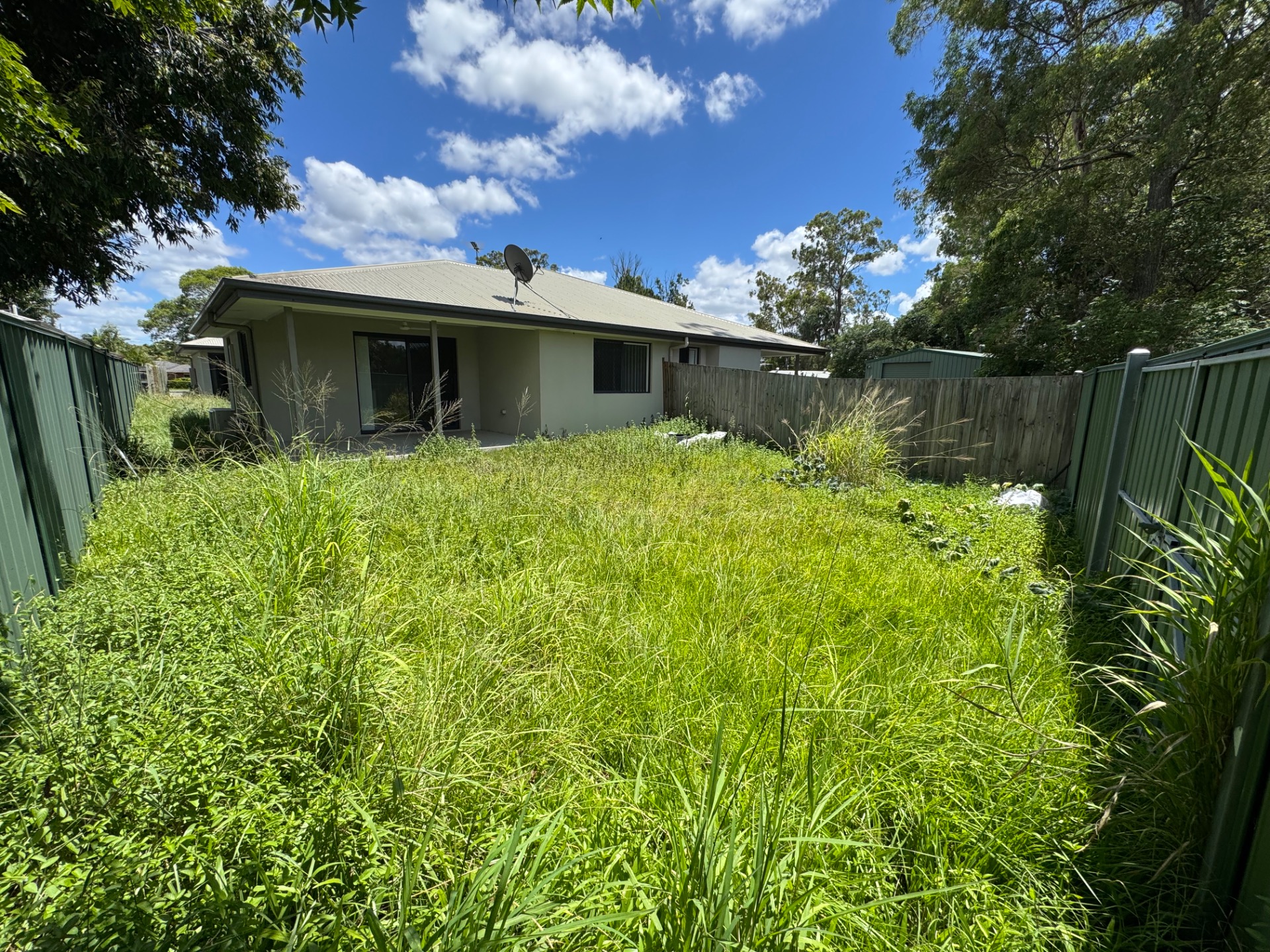 Thumbnail before: Garden transformation - before and after comparison